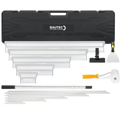 BAUTEC Profi Flächenspachtel XXL Set » 20-100 cm » Trockenbau-Kit