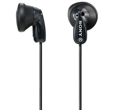 Sony MDR-E9LP - Kopfhörer - Ohrstöpsel - kabelgebunden - 3,5 mm Stecker - Schwarz