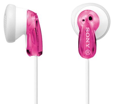 Sony MDR-E9LP - Kopfhörer - Ohrstöpsel - kabelgebunden - 3,5 mm Stecker - pink