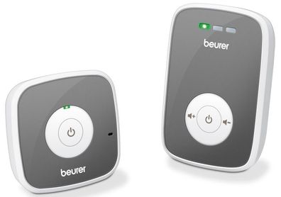 Beurer Babyphone BY 33 mit optischer Geräuschpegelüberwachung & LED-Anzeige