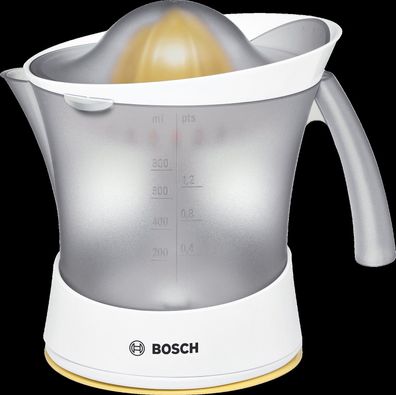 Bosch MCP3500 Elektrische Zitronenpresse Weiß Gelb 0 8 Liter 25 W