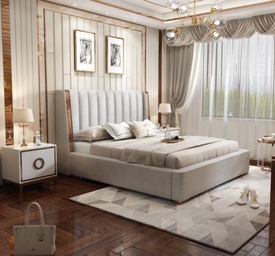 Betten Design Doppel Modernes Hotel Gestell Schlafzimmer Luxus Möbel