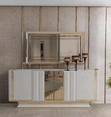 Sideboard mit-Spiegel Luxus neu schaukelnd Modern Wohnzimmer Material