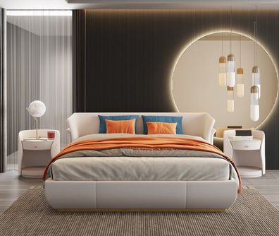 Bett Polster Design Luxus Doppel Betten Schlaf Zimmer 180x200cm Neu