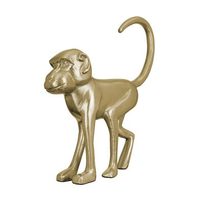 Aluminium Skulptur "Monkey"