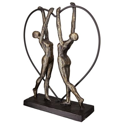 Poly Skulptur "two women"