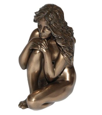 Deko Figur Body Talk Kollektion Frauenakt Frau sitzend H 13 cm Skulptur Parastone