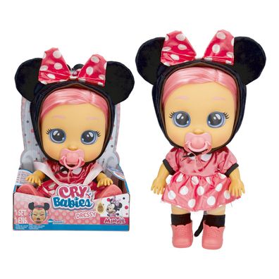 86357IM Cry Babies Dressy Disney Minnie Edition ca. 35cm Puppe Babypuppe
