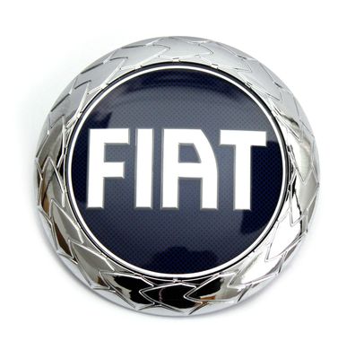 Emblem Logo Firmenzeichen Frontemblem blau vorne für Fiat 46832366
