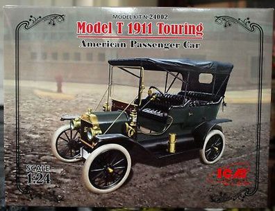 1911 Ford Model T Touring 1:24 ICM 24002