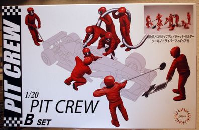 Fujimi 116570 Pit Crew Set B 1:20
