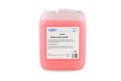 Seifencreme Funny - 1 x 10 L - pH-hautneutral - dermatologisch geprüft - Seife