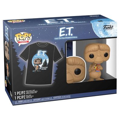 E.T. Der Außerirdische Funko POP! Figur + T-Shirt Set - E.T. mit Candy