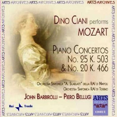 Klavierkonzerte Nr.20 & 25 - Arts Archi 430822 - (CD / Titel: A-G)