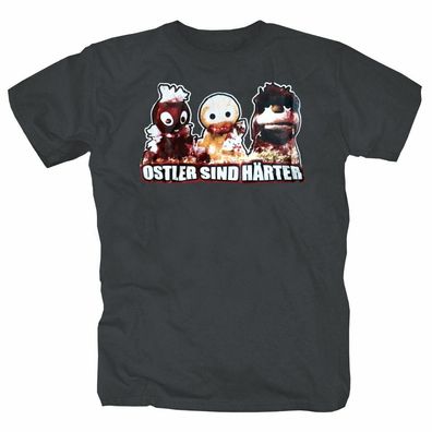 Ostler sind Härter DDR Osten Pitti Ostdeuschland Sandmann T-Shirt S-XXXL dg