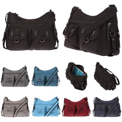 Damenhandtasche Schultertasche Tasche Umhängetasche Nylon Shopper Crossover Bag
