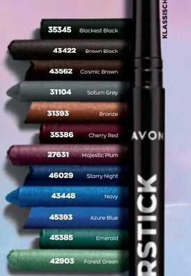 Avon Glimmerstick Eyeliner verschiedene Farben zur Auswahl