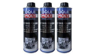 Liqui Moly Pro-Line Motorspülung 2427 3x 500 ml Dose