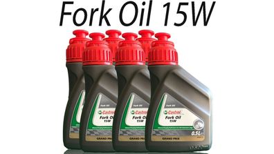 Castrol Fork Oil 15W 6 X 500 ML Gabelöl