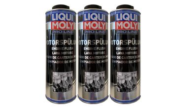 Liqui Moly 2425 Pro-Line Motorspülung - 3 x1 Liter Dose Blech