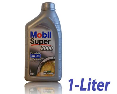 Mobil Super 3000 Formula FE ( Ford ) 5W-30 1 Liter ACEA A5/ B5