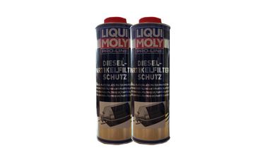 LIQUI MOLY 5123 Pro-Line Diesel Partikelfilter Schutz 2x 1 Liter