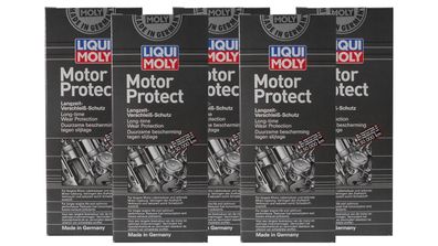 Liqui Moly MotorProtect Langzeit Verschleiß 5x 500 ml Dose 1018