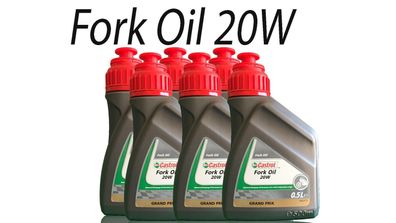 Castrol Fork Oil 20W 6 X 500 ML Gabelöl