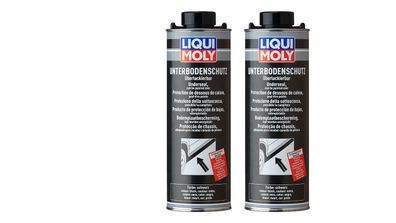 Liqui Moly Unterbodenschutz schwarz / 6114 / 2x1 Liter
