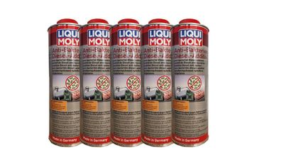 Liqui Moly 21317 Anti-Bakterien-Diesel-Additiv 5x 1 Liter Dieseladditiv