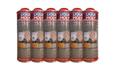Liqui Moly 21317 Anti-Bakterien-Diesel-Additiv |6x 1 L | Dieseladditiv