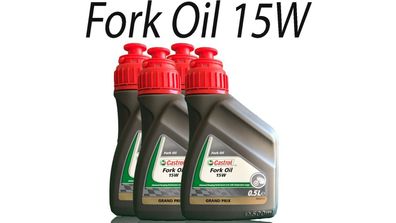 Castrol Fork Oil 15W 4 X 500 ML Gabelöl