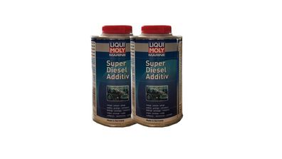 Liqui Moly Marine Super Diesel Additiv 2x 500 ml Dose - 25004