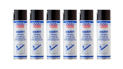 LIQUI MOLY 6135 Seilfett (Spray) 6x 500 ml