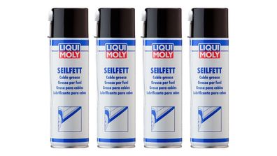 LIQUI MOLY 6135 Seilfett (Spray) 4x 500 ml