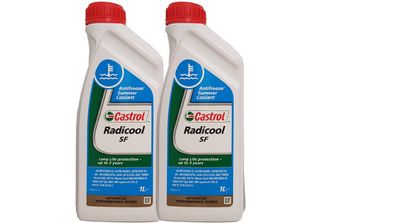 Castrol Radicool SF Kühler- Frostschutz- Konzentrat G12+ 2x1 Liter