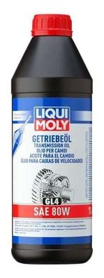 Getriebeöl LIQUI MOLY 1020 (GL4) SAE 80W GL-4 Schaltgetriebe Getriebe Öl 1 Liter