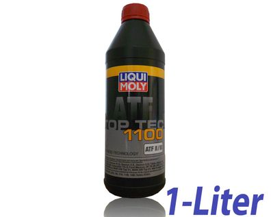 Liqui Moly Top Tec ATF 1100 1x1 Liter Automatik Getriebeöl ATF II / III (3651)