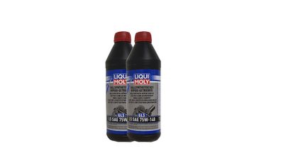 Liqui Moly GL5 75W-140, Vollsynthetisches Hypoid-Getriebeöl 2x1 Liter