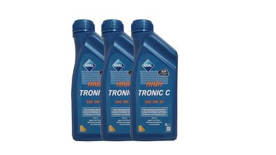 Aral High Tronic C 5W-30 3x1 Liter ACEA C1