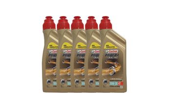 Castrol Power 1 Racing 10W-30 4T API SL, JASO MA-2 5x1 Liter