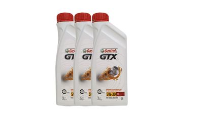 Castrol GTX 5W-30 C4 3x1 Liter, RN 0720, MB 226.51