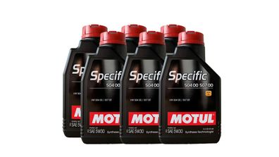 Motul Specific 504 00 - 507 00 5W-30 6x1 Liter