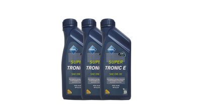 Aral Super Tronic E 0W-30 ACEA A5/ B5 , API SL/ CF 3 x 1 Liter Motor?l