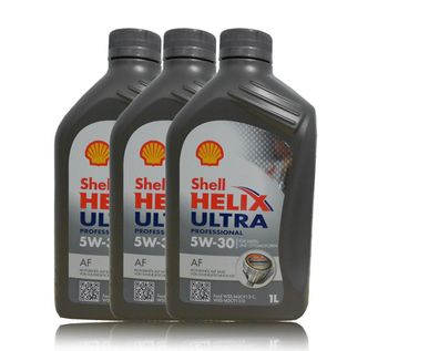 Shell Helix Ultra Professional AF 5W 30 3x1 Liter Motor?l Ford A5/ B5 WSS 913-D