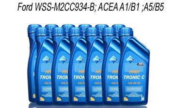 ARAL High Tronic C 5W-30 12 x 1 Liter ACEA A1/ B1/ C1; A5/ B5
