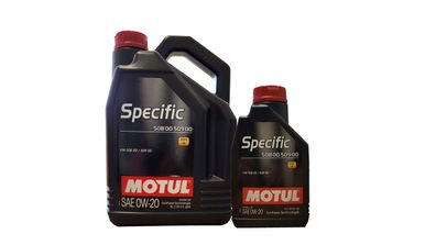 Motul Specific 508 00 - 509 00 0W20 1x5 + 1x1 Liter