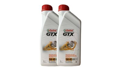 Castrol GTX 5W-40 A3/ B4, MB 229.3, VW 502 00/ 505 00 2x1 Liter