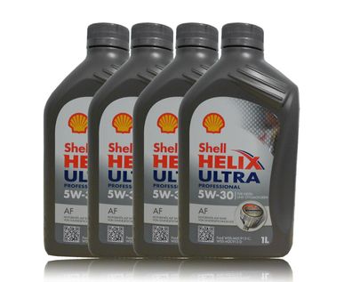 Shell Helix Ultra Professional AF 5W 30 4x1 Liter Motor?l Ford A5/ B5 WSS-913-D