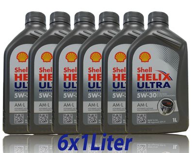 Shell Helix Ultra Professional AM-L ( AB-L) 5W 30,6x1Liter MB 229.51